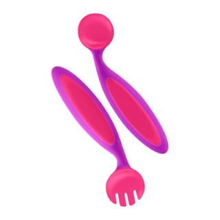 Boon Benders Adaptable Baby Feeding Utensil B10127 / B10128 Color: Pink and P