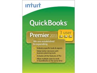 Intuit QuickBooks Premier Industry Editions 2013 3 User   Download