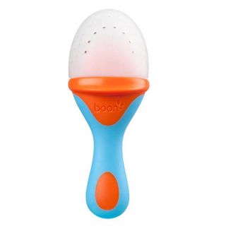 Boon Pulp Silicone Feeder B100 Color: Orange and Blue