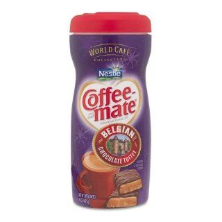 Coffee mate World Cafi Belgian Chocolate Toffee Creamer, 16 oz Bottle : Nondairy Coffee Creamers : Grocery & Gourmet Food