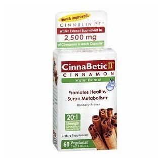 CinnaBetic II Dietary Supplement 60 ea: Health & Personal Care