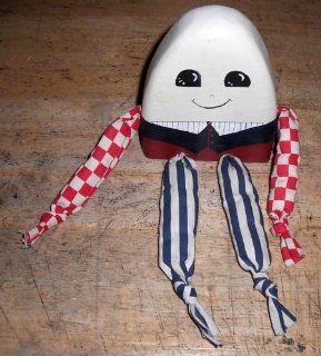 Wooden and Cloth Humpty Dumpty Doll: Toys & Games