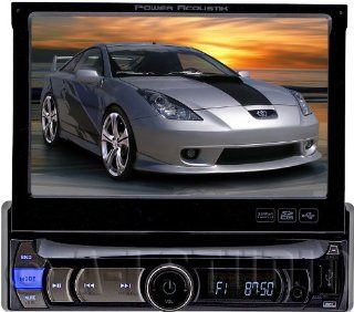 Power Acoustik PDR 780 7" LCD Touch Screen USB/SD AUX In Dash Car Media Receiver : Vehicle Receivers : Car Electronics