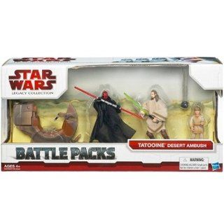 Star Wars 3.75" Battle Pack Asst   Tatooine Desert Ambush: Toys & Games