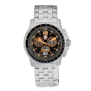 Luminox Men's 9382 Quartz Chronograph Stainless Steel Black Dial Watch Luminox Watches