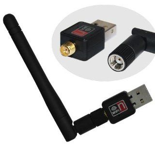 Skque 150Mbps USB WiFi Wireless Adapter 150M Lan Card 802.11 n/g/b with 2db Antenna: Everything Else