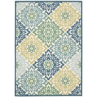 Nourison Waverly Sun And Shade Marine Rug (79 X 1010)