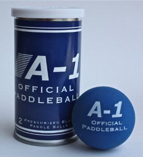 A 1 Official Paddleballs / Two Paddleballs Per Pressurized Can : Paddleball Equipment : Sports & Outdoors