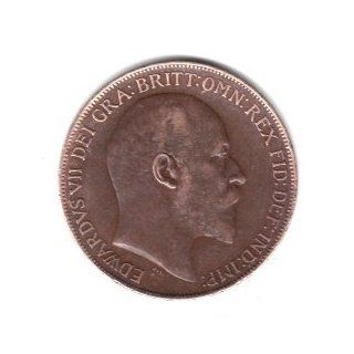 1908 UK Great Britain English Large Penny Coin KM#794.2: Everything Else