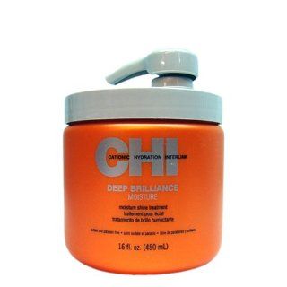 Chi Deep Brilliance Moisture Shine Treatment, 16 Fluid Ounce : Hair And Scalp Treatments : Beauty