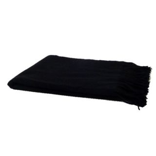 Pur Modern Moderne Cashmere Throw PÜRCT 012 Color: Black