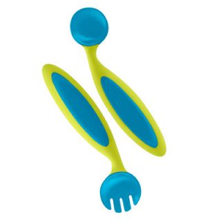 Boon Benders Adaptable Baby Feeding Utensils BOO1272 Color: Green and Blue