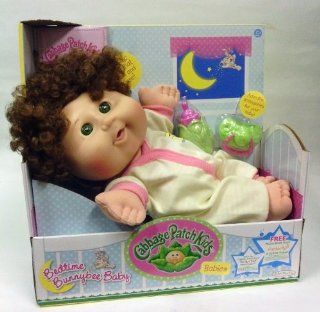 Cabbage Patch Kids Bedtime Bunnybee Baby  Brown Hair, Green Eyes Toys & Games