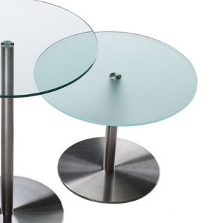 Rexite Desco End Table Desco 21 Table Top: Matte Glass
