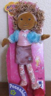 Groovy Girls Poseable Doll   Shayla (AA): Toys & Games