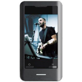 Coby MP827 8G 8 GB 2.8 Inch Video MP3 Player with Touchscreen, FM, Integrated Stereo Speakers and MiniSD Card Slot (Black) (Discontinued by manufacturer) : MP3 Players & Accessories