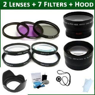 Ultimate Lens Kit for for Sony Cybershot DSC H10, DSC H5, DSC H3, DSC H2, DSC H1, DSC F828, DSC F717, DSC F707 Digital Cameras + DPGear Cleaning Kit : Digital Camera Accessory Kits : Camera & Photo