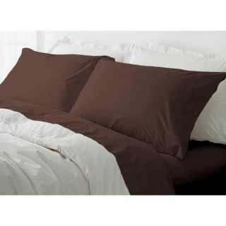 Blue Ridge Home Fashions Inc Hotel Peninsula Microfiber Wrinkle Resistant Sheet Set Brown Size Full