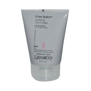 Giovanni   D:Tox System Purifying Facial Mask   4 oz. : Freeman Facial Mask : Beauty