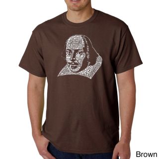 Los Angeles Pop Art Mens William Shakespeare T shirt