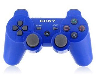 Refurbished DualShock 3 Wireless Controller SIXAXIS for Sony Playstation 3 (Blue) + Worldwide free shiping: Toys & Games
