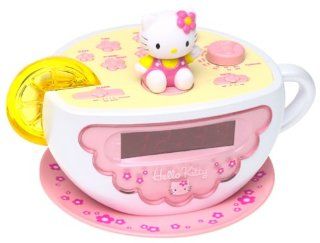 Hello Kitty Tea Cup Clock Radio with Nite Lite: Electronics