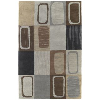 Hand tufted Lawrence Multicolored Dimensions Wool Rug (96 X 13)