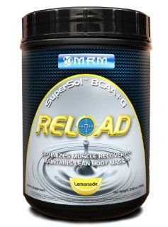 MRM Reload Super Soluble Muscle Recovery Formula, Lemonade, 840 gram: Health & Personal Care