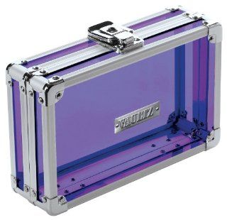 Vaultz Locking Acrylic Pencil Box, 8.25 x 5.5 x 2.5 Inches, Purple (VZ00185) : Pencil Holders : Office Products