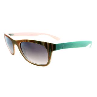 Fantaseyes Womens Culture Shock Two tone Textured Sunglasses