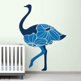 LittleLion Studio Fauna Floral Ostrich Wall Decal DCAL VL LA 088 W CC Color: 