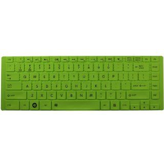 Keyboard Protector Skin Cover For Toshiba Satellite L830/L800/M800/M805/C805/P800/M840/P845/P845 S4200/P845t/P845t S4310 Green US Layout: Computers & Accessories