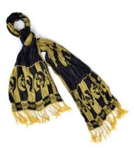 Official NCAA Iowa Hawkeyes Crinkle Shawl Scarf at  Womens Clothing store