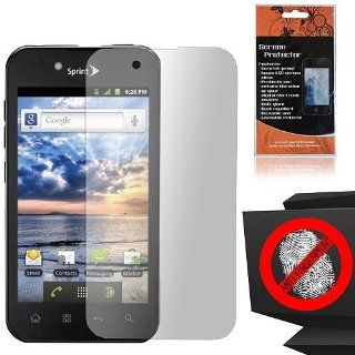 Anti Glare Screen Protector for LG Ignite 855 Marquee LS855 Sprint LG855 Boost L85C NET10 Straight Talk Optimus Black P970 L85C Majestic US855 US Cellular Cell Phones & Accessories