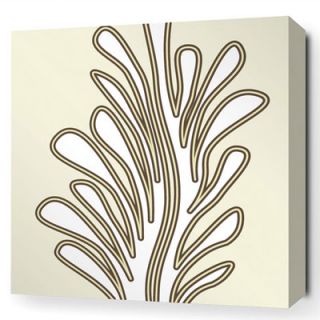 Inhabit Spa Seagrass Stretched Graphic Art on Canvas in Moss SEMO Size 16 x