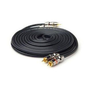 Phoenix Gold ARX860, RCA Cable, 10 Gauge (6mm), male to male, "Twisted Pair", 19 ft (6m), 30 wires, black: Electronics