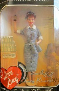 Barbie Lucy Does a TV Commercial Doll   I Love Lucy Episode 30 Collector Edition (1997): Toys & Games