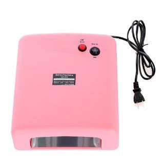 TOMTOP 36W 110V Nail Art UV Lamp Gel Curing Light Dryer Pink : Beauty