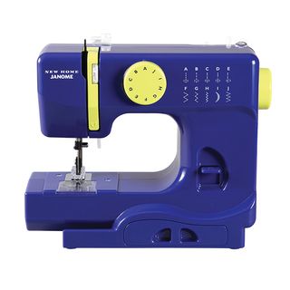 Janome Buzzin Blue 1/2 Size Portable Sewing Machine