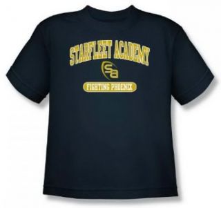 Star Trek Fight Youth Navy T Shirt CBS867 YT: Clothing