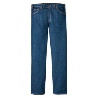 Dickies Mens Regular Fit 5 Pocket Jean   Indigo Blue 42x29
