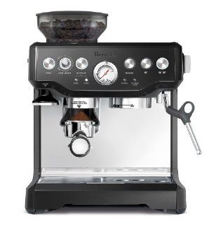 Breville BES870BSXL The Barista Express Coffee Machine, Black Sesame: Semi Automatic Pump Espresso Machines: Kitchen & Dining