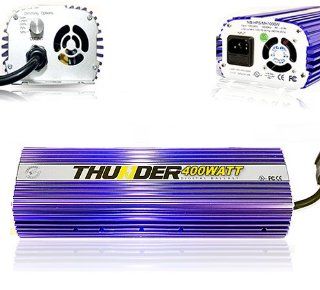 THUNDER (TM) Horticulture TBF400 Hydroponic 400   Watt HPS MH Digital Dimmable Electronic Ballast for Grow Lights   (CE Certified and UL Listed)   5 Year Manufacturer Warranty : Plant Growing Ballast Assemblies : Patio, Lawn & Garden