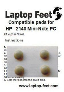 Laptop Feet Compatible Kit for Hp Mini 2140 (4 Pcs Self Adhesive): Computers & Accessories