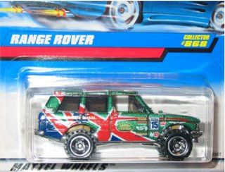 Hot Wheels Range Rover Collector # 868 Metal Flake Green: Toys & Games