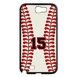 Custom Baseball Back Cover Case for Samsung Galaxy Note 2 N7100 N290: Cell Phones & Accessories
