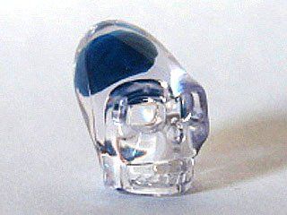 Lego Indiana Jones x1 Crystal Skull Blue Brain 7196 7627 7628 Clear Head Minifigure Minifig Akator NEW.: Toys & Games