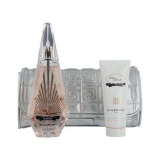 Ange Au Demon Le Secret Gift Set By Givenchy 3 Pcs Includes 3.3 Oz Eau De Parfum.2.5 Oz Silk Body Veil.and Silver Pouch : Fragrance Sets : Beauty