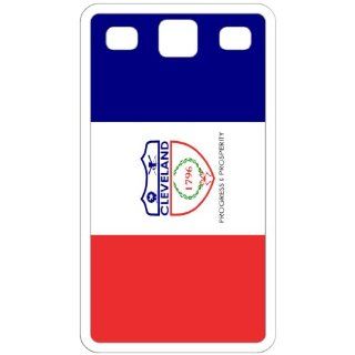 Cleveland Ohio OH City State Flag White Samsung Galaxy S3   i9300 Cell Phone Case   Cover Cell Phones & Accessories