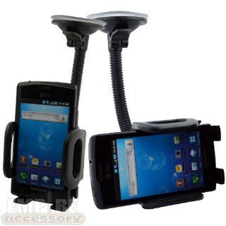Samsung Captivate (At&t) Car Windshield Dash Mount Cradle Holder Kit Galaxy S SGH i897: Cell Phones & Accessories